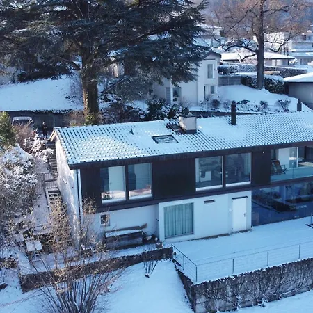 Wohnung Mit Grossartiger Seesicht Und Balkon Spiez Exterior photo