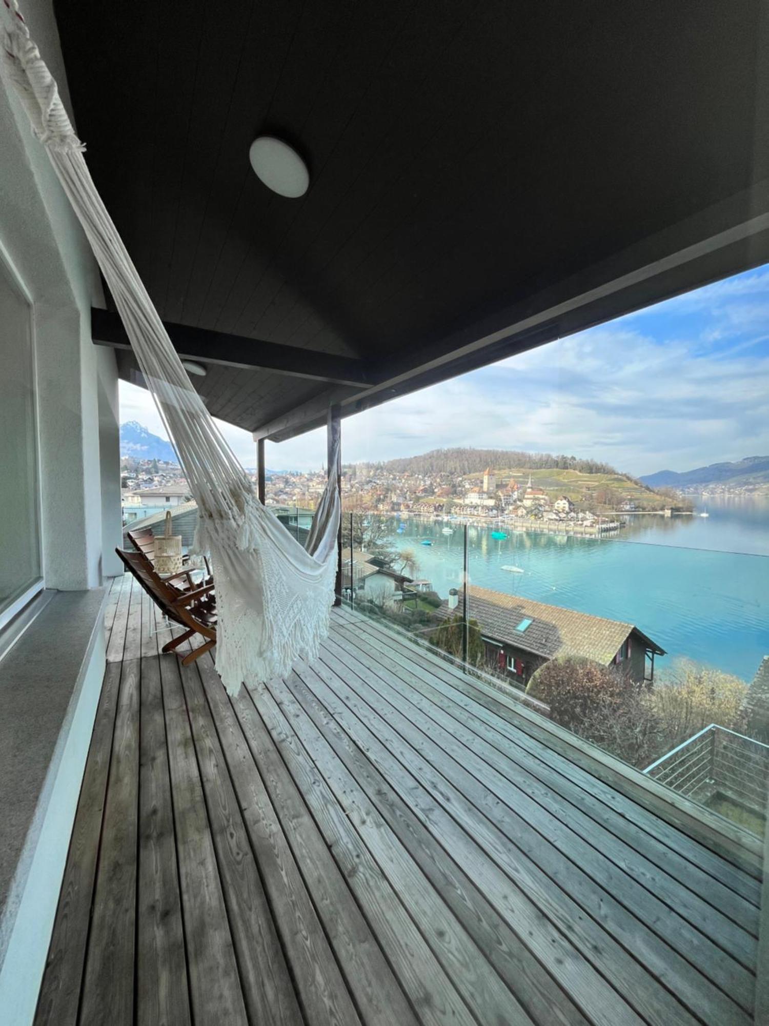 Mit Grossartiger Seesicht Und Balkon * Spiez